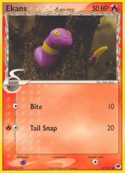 Ekans δ - Dragon Frontiers