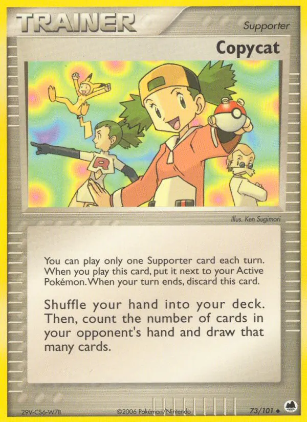 Copycat - Dragon Frontiers Pokemon Card