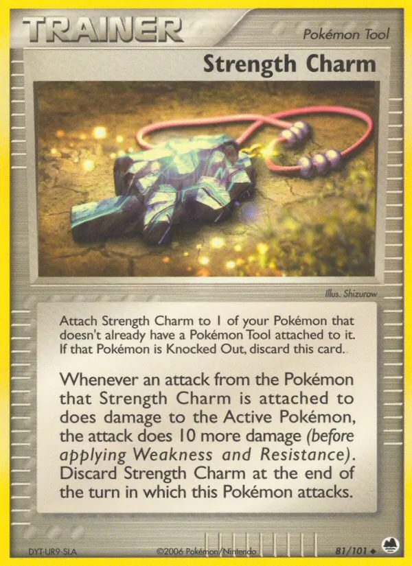 Strength Charm - Dragon Frontiers Pokemon Card