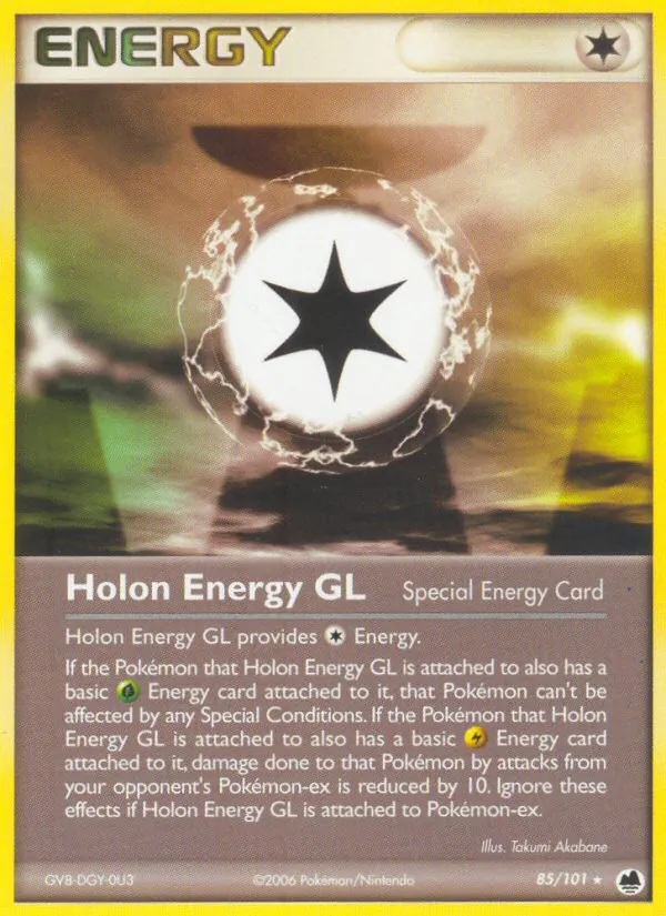 Holon Energy GL - Dragon Frontiers Pokemon Card