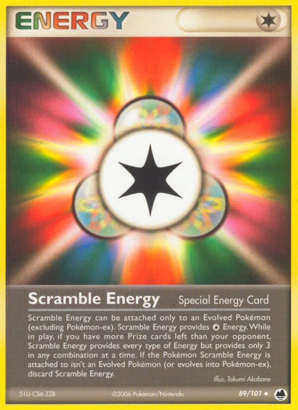 Scramble Energy - Dragon Frontiers Pokemon Card