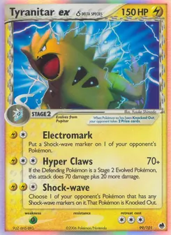 Tyranitar ex δ - Dragon Frontiers