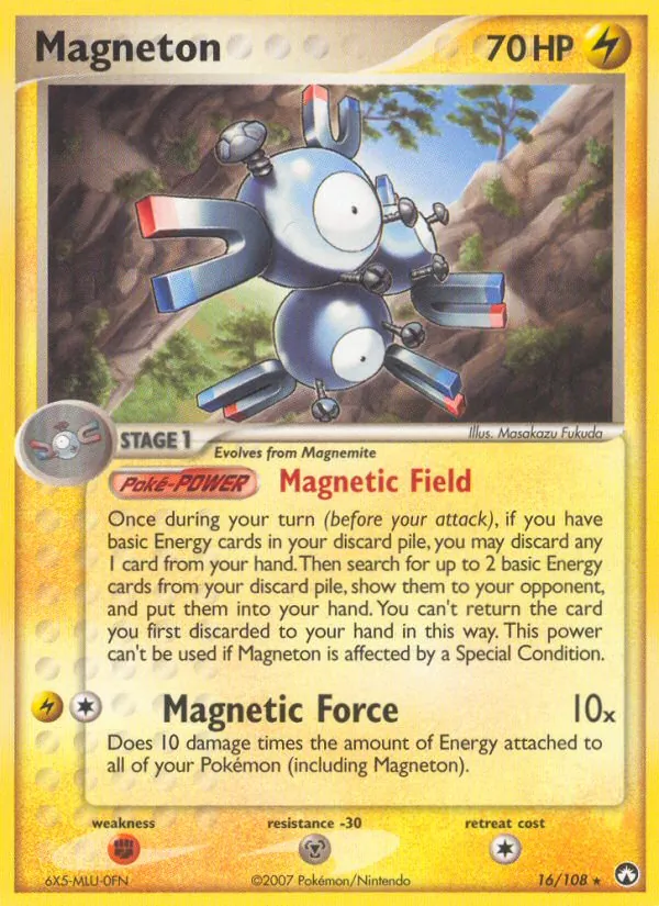 Magneton - Power Keepers Pokemon Card