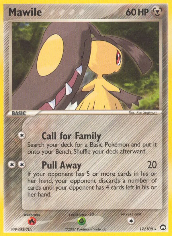 Mawile - Power Keepers Pokemon Card