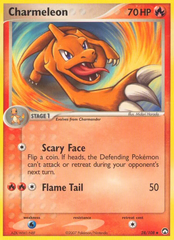 Charmeleon - Power Keepers Pokemon Card