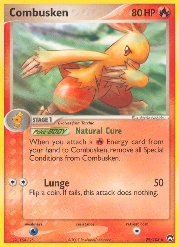Combusken - Power Keepers Pokemon Card
