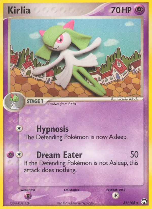 Kirlia - Power Keepers Pokemon Card