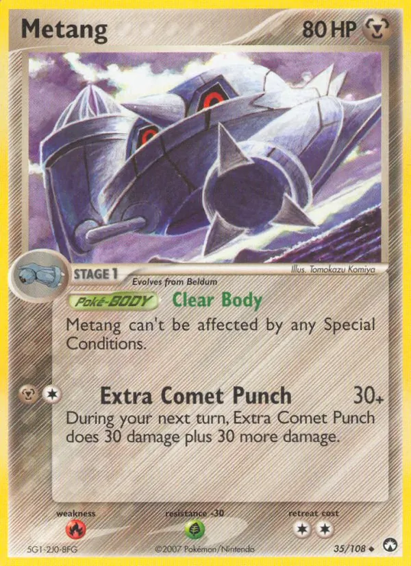Metang - Power Keepers Pokemon Card