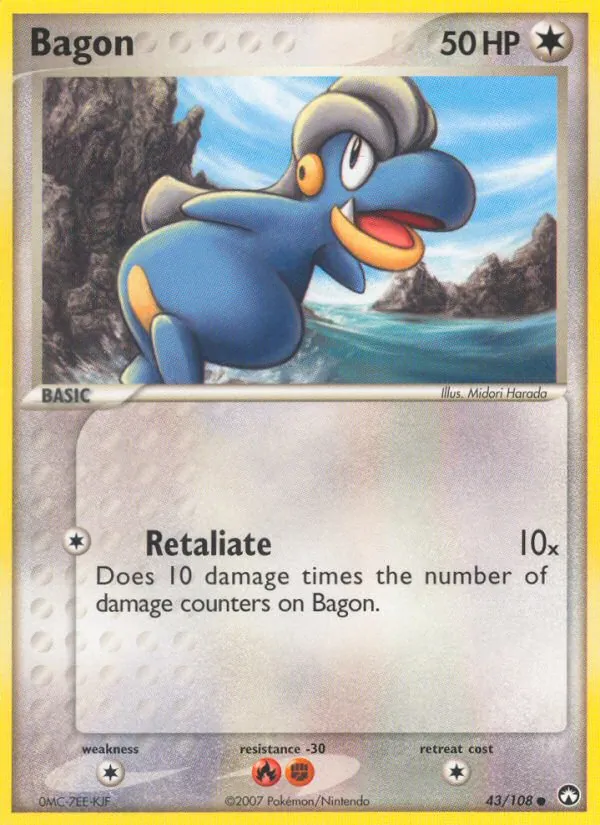 Bagon - Power Keepers Pokemon Card