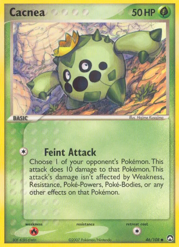 Cacnea - Power Keepers Pokemon Card