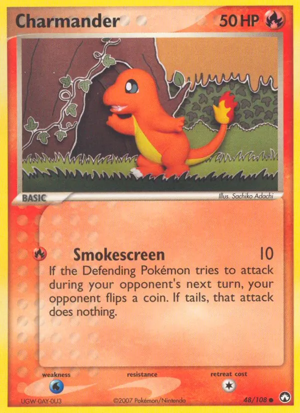 Charmander - Power Keepers Pokemon Card
