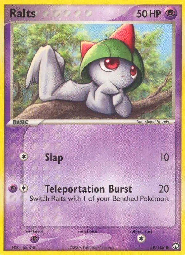 Ralts - Power Keepers Pokemon Card