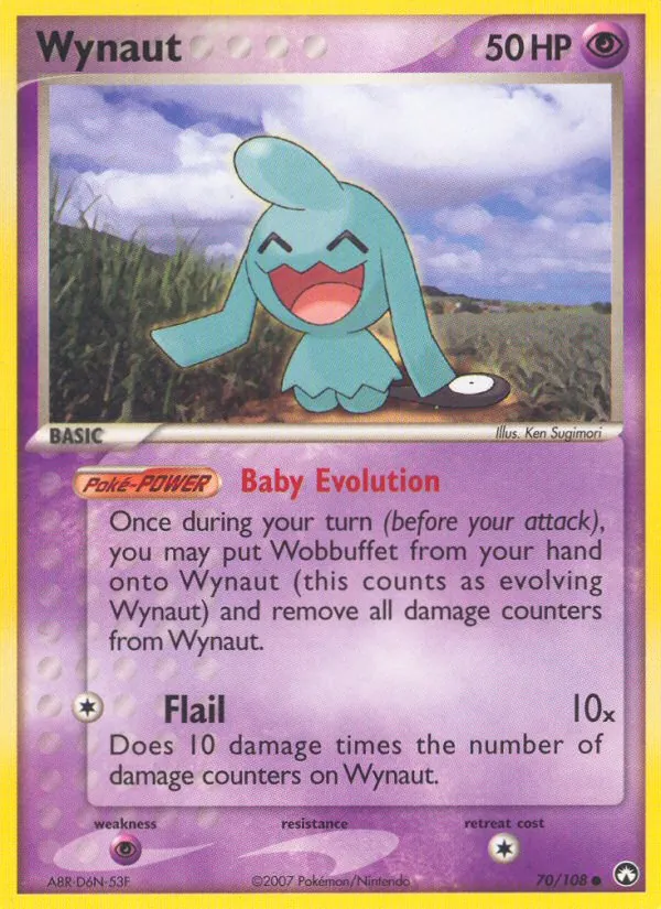 Wynaut - Power Keepers Pokemon Card