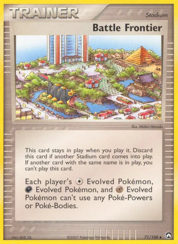 Battle Frontier - Power Keepers Pokemon Card