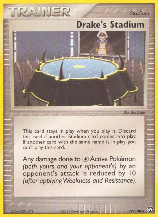 Drake's Stadium - Power Keepers Pokemon Card