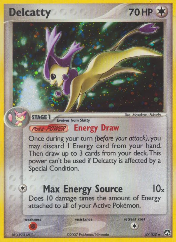 Delcatty - Power Keepers Pokemon Card