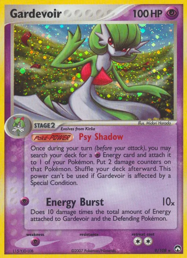 Gardevoir - Power Keepers Pokemon Card