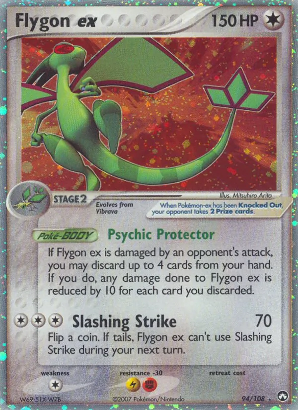 Flygon ex - Power Keepers Pokemon Card