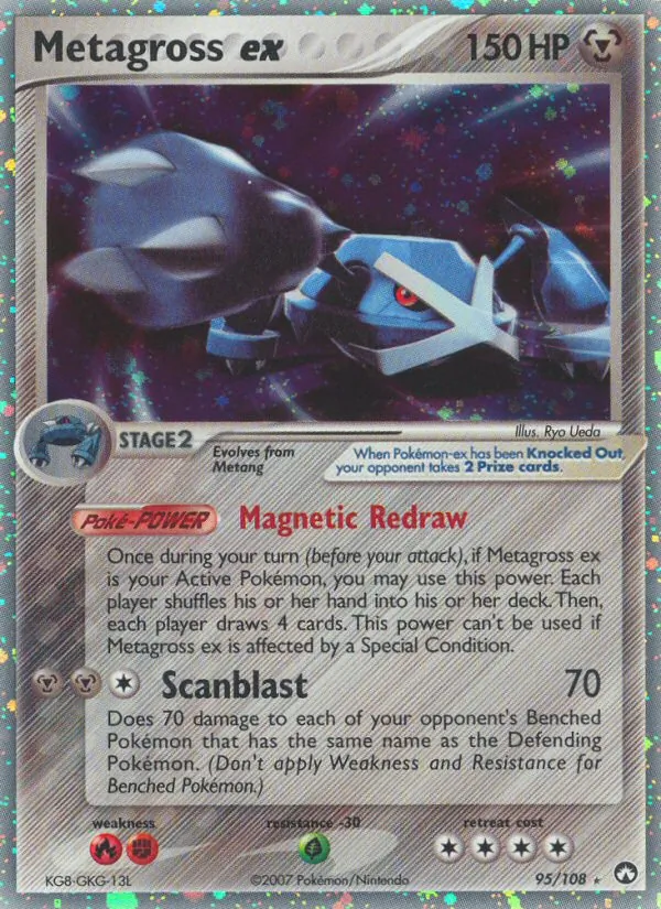 Metagross ex - Power Keepers Pokemon Card
