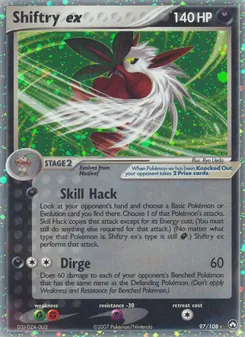Shiftry ex - Power Keepers