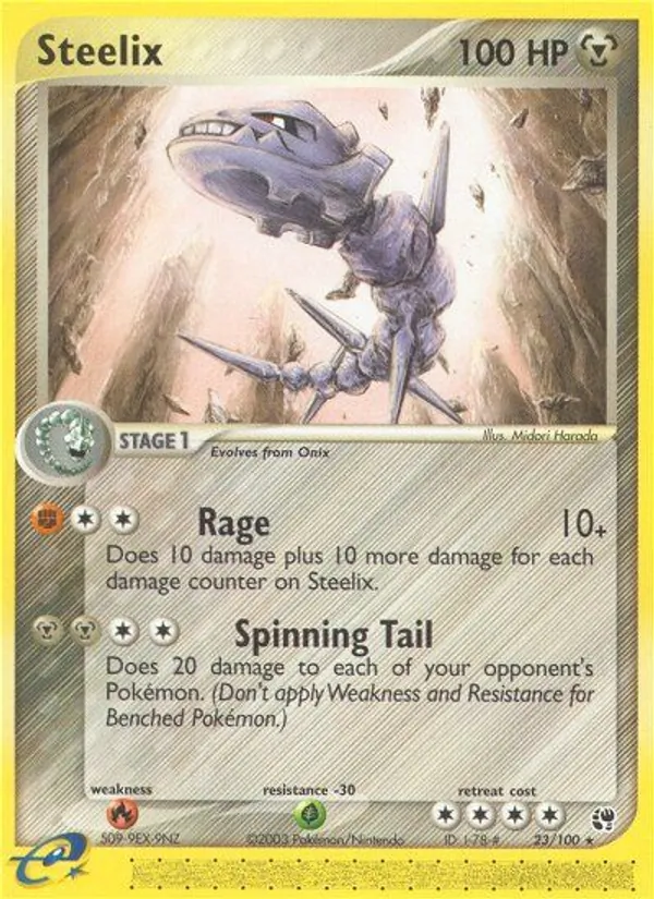 Steelix - Sandstorm Pokemon Card