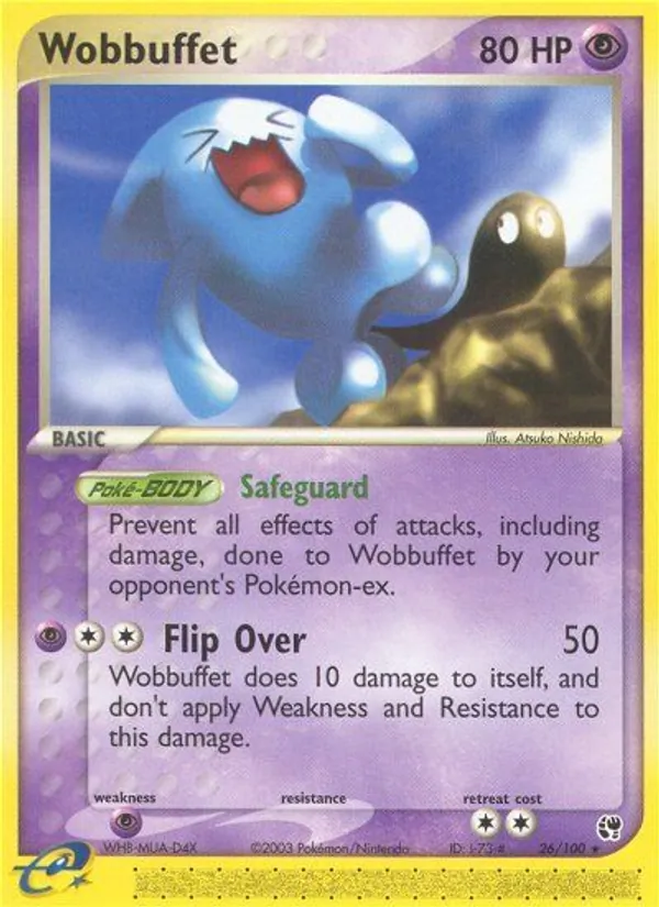 Wobbuffet - Sandstorm Pokemon Card