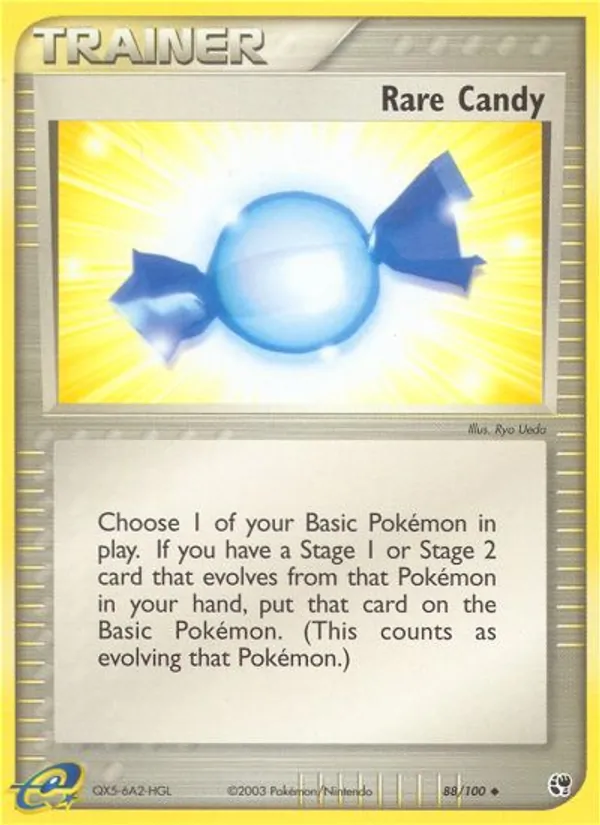 Rare Candy - Sandstorm Pokemon Card