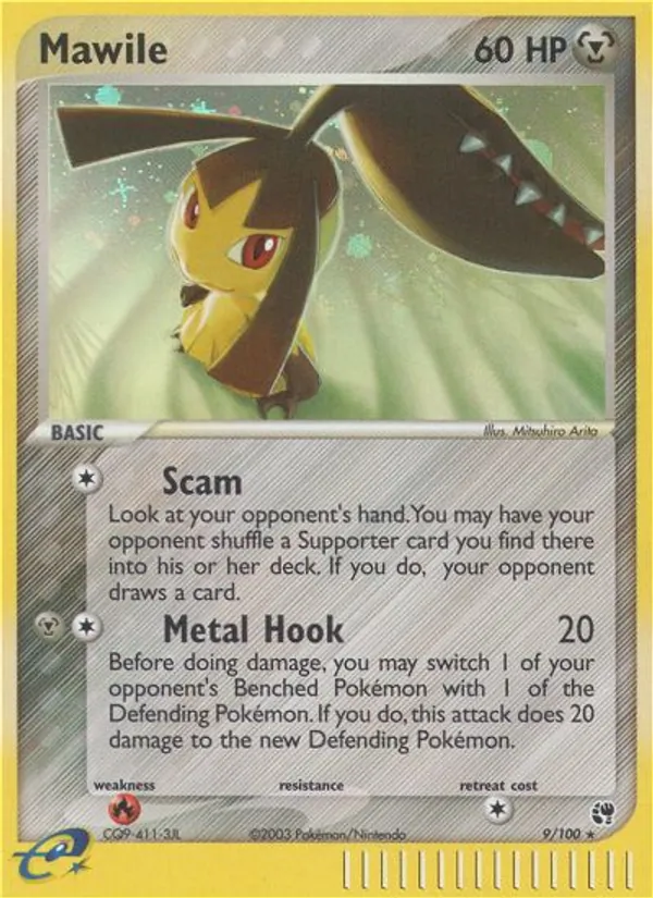 Mawile - Sandstorm Pokemon Card