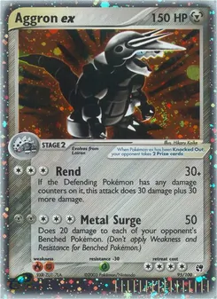 Aggron ex - Sandstorm