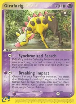 Girafarig - Dragon