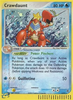 Crawdaunt - Dragon