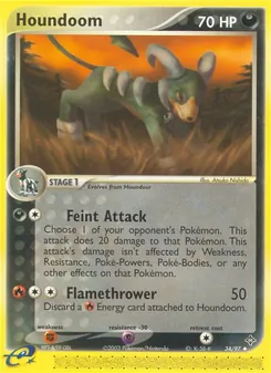 Houndoom - Dragon