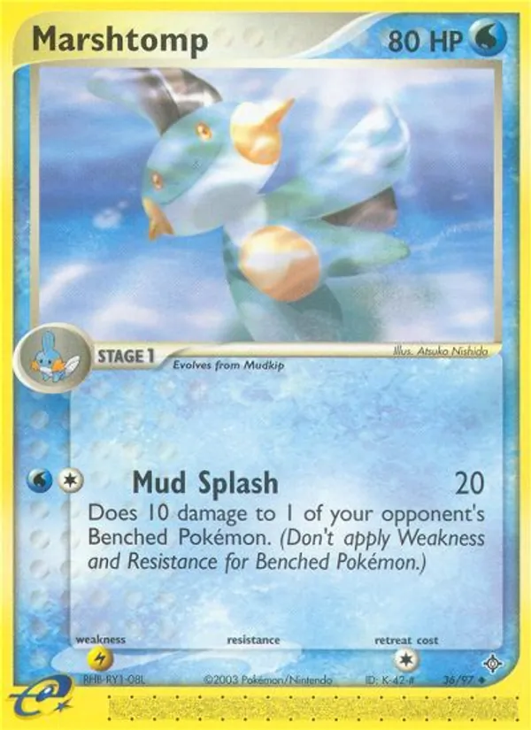 Marshtomp - Dragon Pokemon Card
