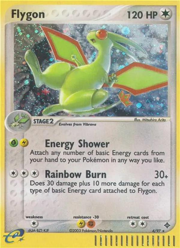 Flygon - Dragon Pokemon Card