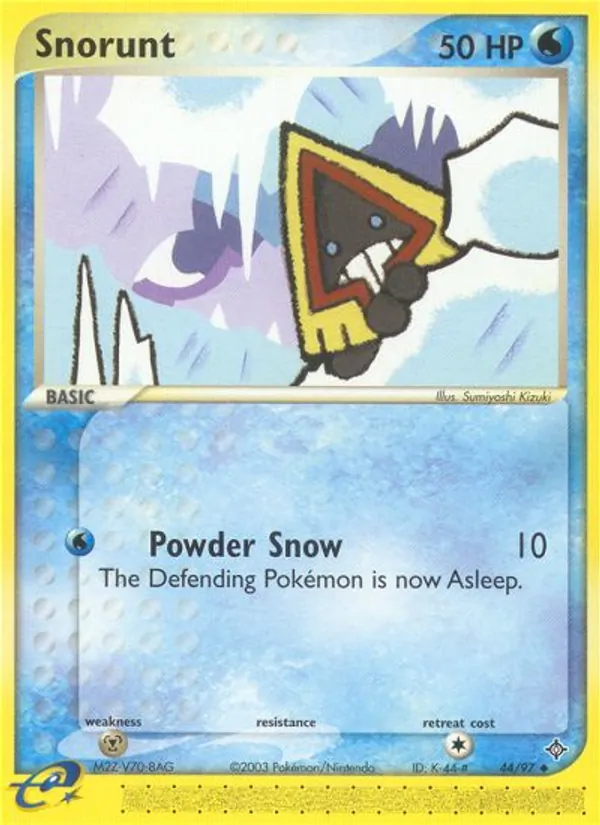 Snorunt - Dragon Pokemon Card