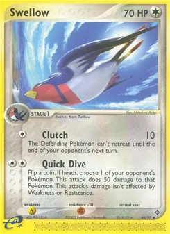 Swellow - Dragon