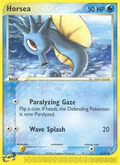 Horsea - Dragon