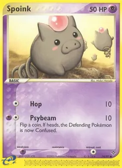 Spoink - Dragon