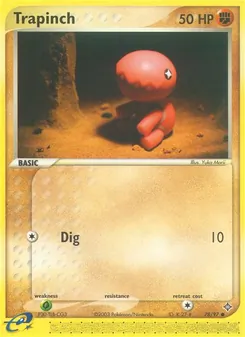 Trapinch - Dragon