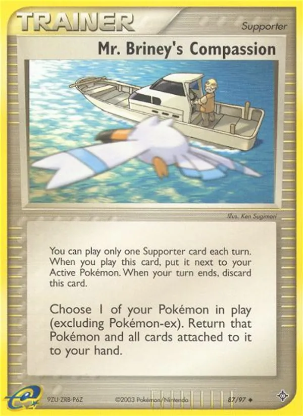 Mr. Briney's Compassion - Dragon Pokemon Card