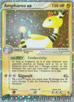 Ampharos ex - Dragon