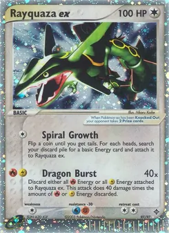 Rayquaza ex - Dragon