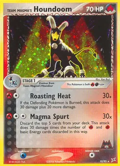 Team Magma's Houndoom - Team Magma vs Team Aqua