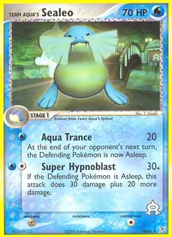 Team Aqua's Sealeo - Team Magma vs Team Aqua