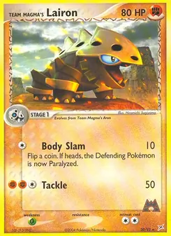 Team Magma's Lairon - Team Magma vs Team Aqua