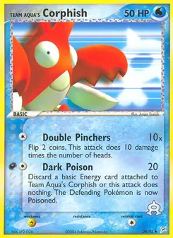 Team Aqua's Corphish - Team Magma vs Team Aqua