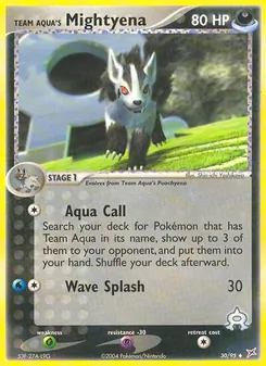 Team Aqua's Mightyena - Team Magma vs Team Aqua