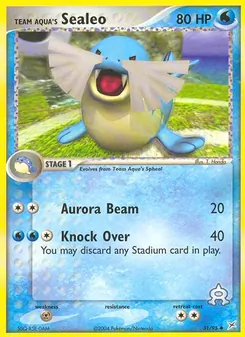 Team Aqua's Sealeo - Team Magma vs Team Aqua
