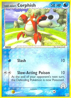 Team Aqua's Corphish - Team Magma vs Team Aqua