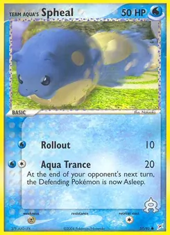 Team Aqua's Spheal - Team Magma vs Team Aqua
